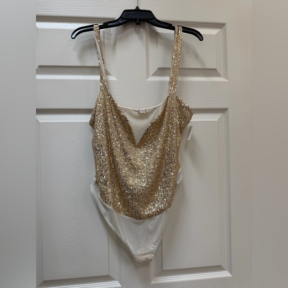 NWT Free People Intimately Sparks Fly Bodysuit - Picture 9 of 10